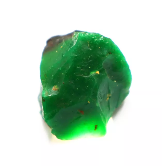 Natural Emerald Rough Uncut 100.60 Ct Loose Certified Gemstone Santa Claus Sale