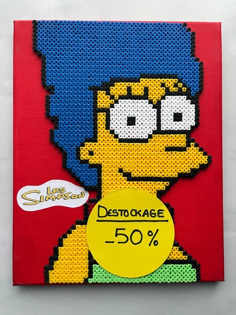 PIXEL ART / Perles A Repasser Tableau De Scooby Doo EUR 22,00 - PicClick FR