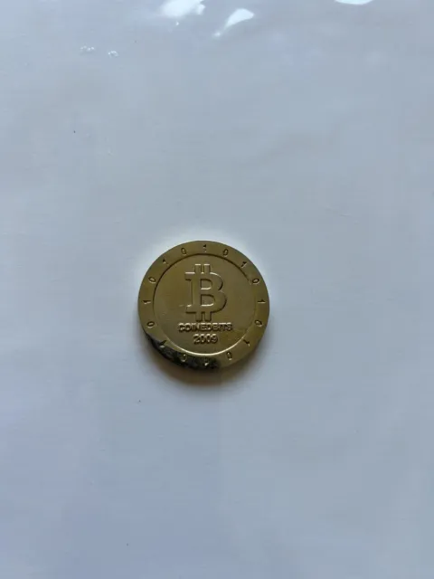 bitcoin Heavy Metal Gold coin