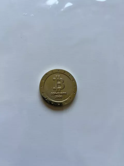 bitcoin Heavy Metal Gold coin