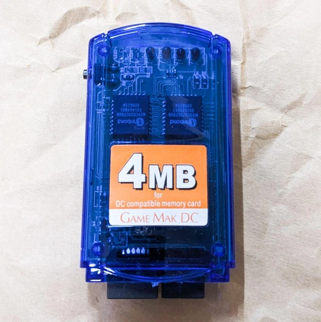 UNUSED DREAMCAST MEMORY Card 4MB GAME MAK DC 44.00 PicClick