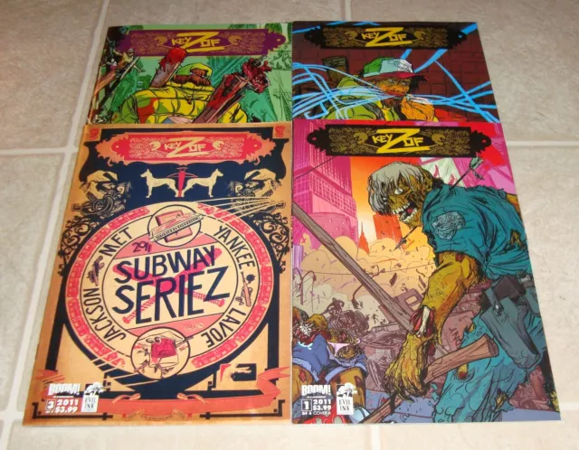 Key of Z 1 2 3 4 Full Set 1st Prints Claudio Sanchez Amory Wars RARE Zombies
