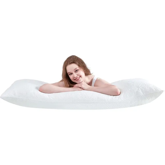 KingFun Tbfit Memory Foam Full Body Pillows for Adults, Adjustable Long Pillow