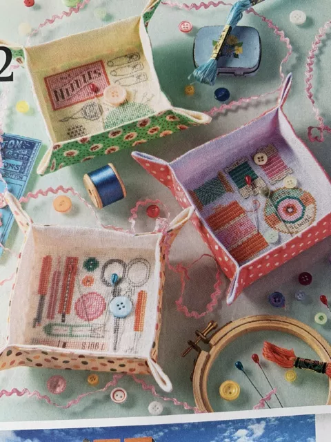 Stitcher’s useful box designs Cross Stitch Chart only
