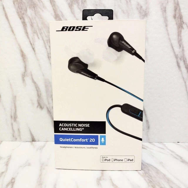 Bose quietcomfort 20 acoustic noise cancelling headphones discount