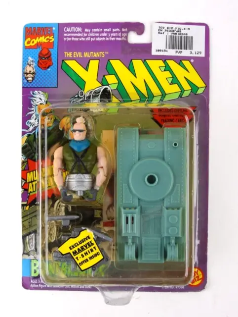 New 1994 Marvel X-Men The Evil Mutants Bonebreaker Action Figure by Toy Biz