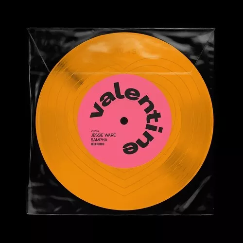 Jessie Ware Sampha Valentine ORANGE 7" Vinyl NEU Single