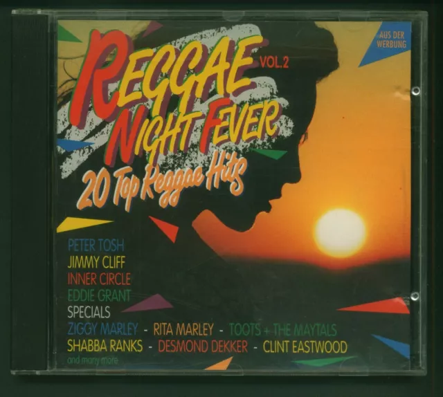 Cd Reggae Night Fever 20 Top Reggae Hits Volume 2 Cd 97