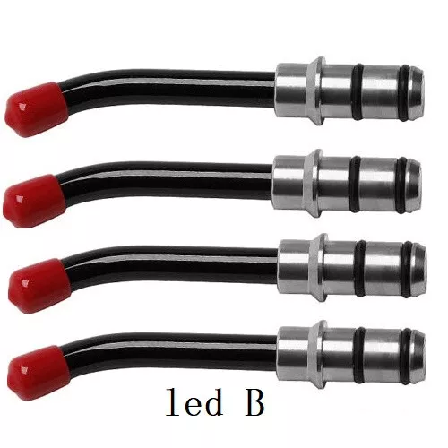 4x Dental Fiber Optic Guide Glass Tip B8mm for Curing Light LED Woodpecker B T4