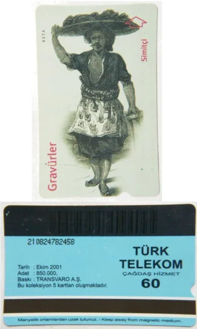 Turkey Phone Card - Gravürler