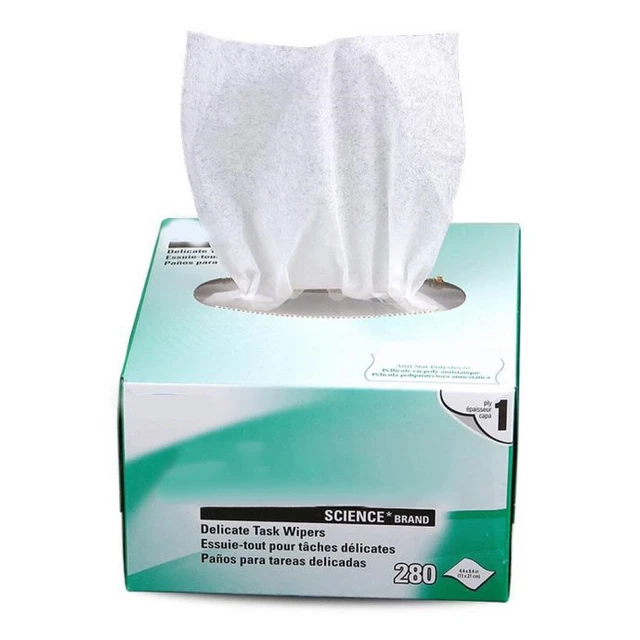 Wiping Paper Cleaning Paper 280pumps/box Anti-static Fiber Low Dust Optic