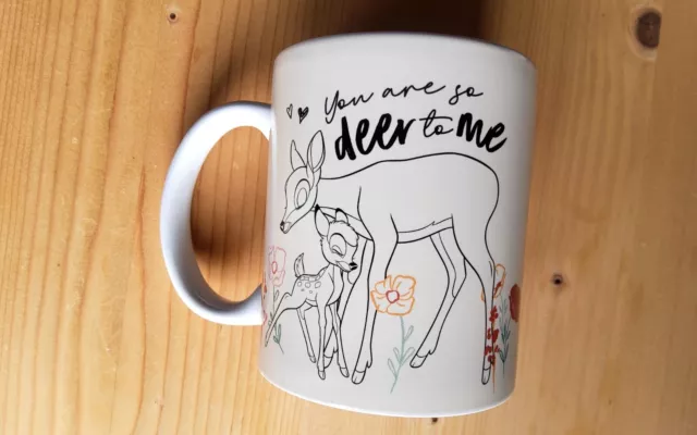 Paladone,you Are Deer To Me,disney Coffee Mug,very Good Cond