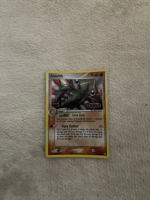 ANORITH 26/108 Stamped EX Power Keepers Pokemon Card Holo 2007