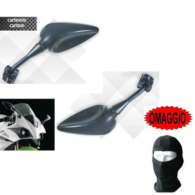 Bimota PER BIMOTA  DB8 1200  SPECCHIETTI DA CARENA PER MOTO CARBON LOOK+KIT MONTAGGIO 