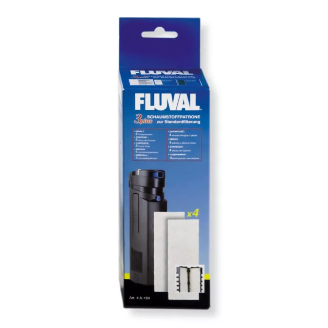 Fluval Cartouche de Mousse À Filtre Standard pour Fluval 3 Plus