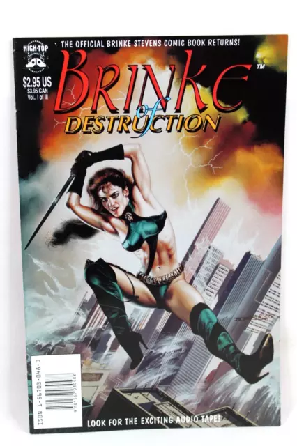 Brinke of Destruction #1 Boris Vallejo Variant 1995 High-Top Comics VG