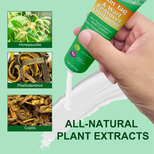 SAFE FAST EFFECTIVE Cream Acne Spot Mole 20g Wart & Skin Tag Remover