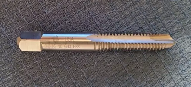 3/8-16 GH3 3Flute Spiral Point Plug  New England TapUSA Unused Loose(No Box)