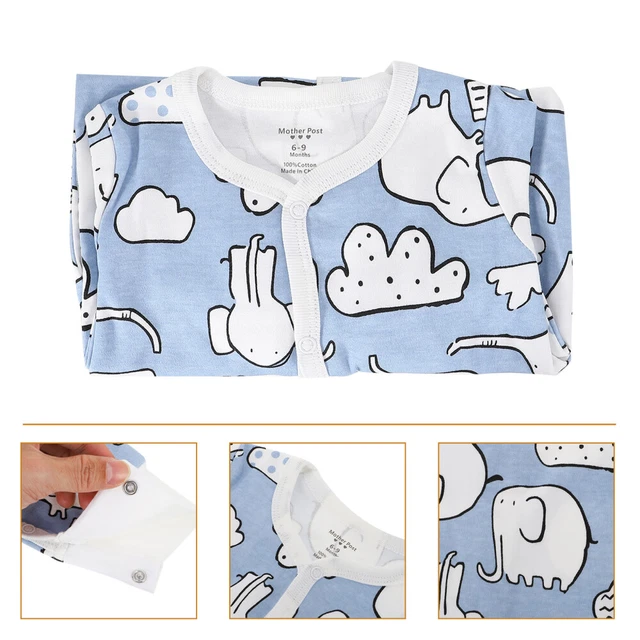 2 pz pantaloni monopezzo neonato