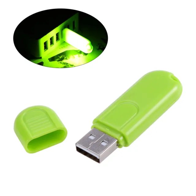 Luce notturna LED USB tastiera laptop lampada lettura illuminazione mini tavolo portatile