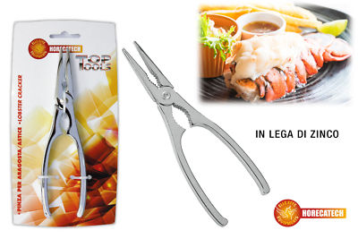 JQM Kitchen Pinza per Crostacei Riutilizzabile Utensili da Cucina Clip per Granchio Aragosta Dado Cracker di Crostacei Pinze Pratiche Set di Strumenti di Frutti di Mare per Granchio con Scatola 