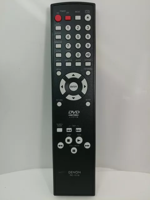Control remoto original genuino Denon RC-1018 DVD1720 DVD1730 DVD1740 DVD558