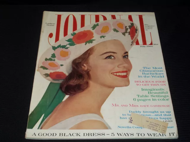 1960 July Ladies' Home Journal Magazine - Very Nice Front Cover - E 4433