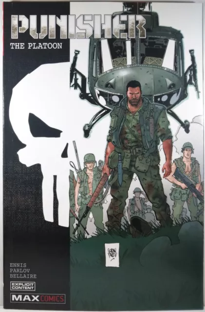 💥💀 PUNISHER MAX THE PLATOON TPB NM- 2018 OOP MARVEL GARTH ENNIS Goran Parlov