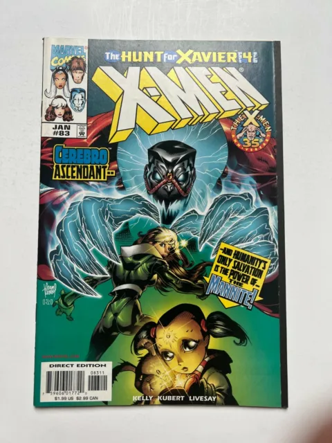 X-Men #83, Vol. 1 - The Hunt for Xavier Pt. 4 (Marvel Comics, 1998) VF
