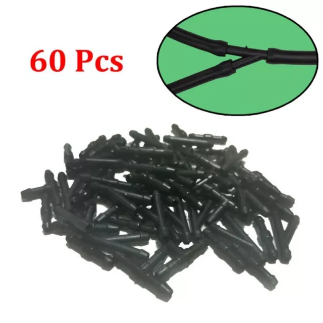 Durable Hose Connector Universal Washer Windscreen Windshield 60pcs Water