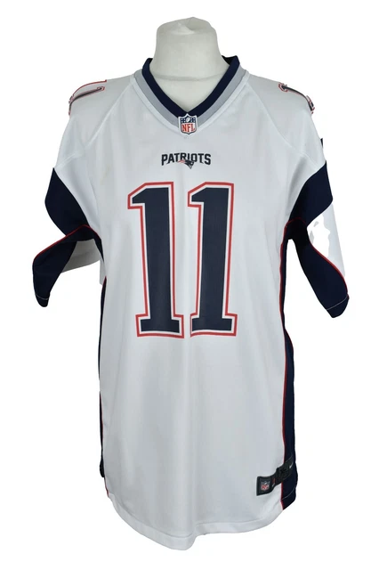 Maglietta Nike New England Patriots NFL taglia XL ragazzi #11 Edelman top bianca