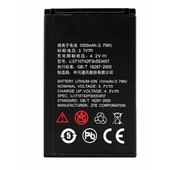 GameMantra Compatible Battery For ZTE Telstra Touch 2/Flip 2 T21/ T54 T100 T1...