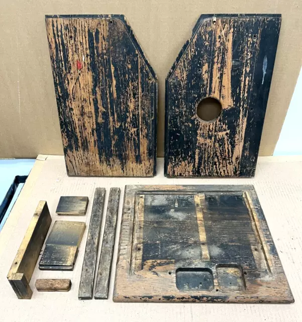 Antique Slot Machine Parts - Mills Black Cherry Golden Falls ORIGINAL CABINET Antique Slot Machine Parts - Mills Black Cherry Golden Falls ORIGINAL CABINET