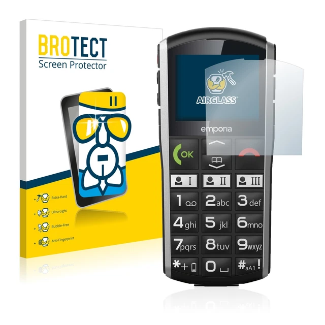 Protector Pantalla Cristal BROTECT Para Polar V650 - 3 Unidades, Dureza 9H, Tecnología AirGlass