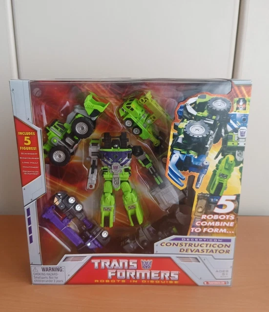 TRANSFORMERS CONSTRUCTICON DEVASTATOR Decepticon Hasbro 2006 New Rare ...
