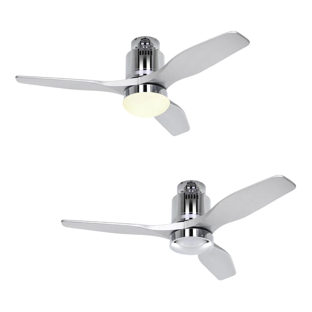 Ventilatore Soffitto Con Luce Gimisgu 80W - 6 Marce, Telecomando, App, Estivo/Invernale - Foto 8