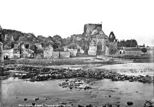 Holy Cross Abbey, Tipperary, Co. Tipperary c1900 Ireland OLD PHOTO