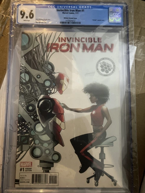 Invincible Iron Man 1  Mckone Steam Variant CGC