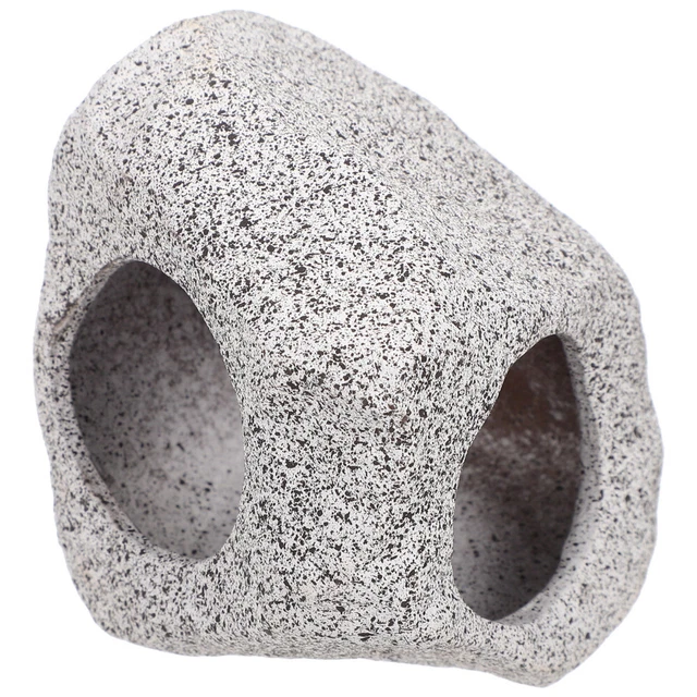 Fish Hiding Cave Crawl Reptiles Glass Containers Fish Hiding Shelters