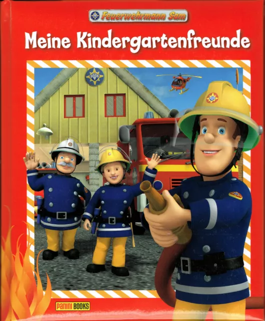 Feuerwehrmann Sam: Meine Kindergartenfreunde, Panini, Freundebuch, NEU