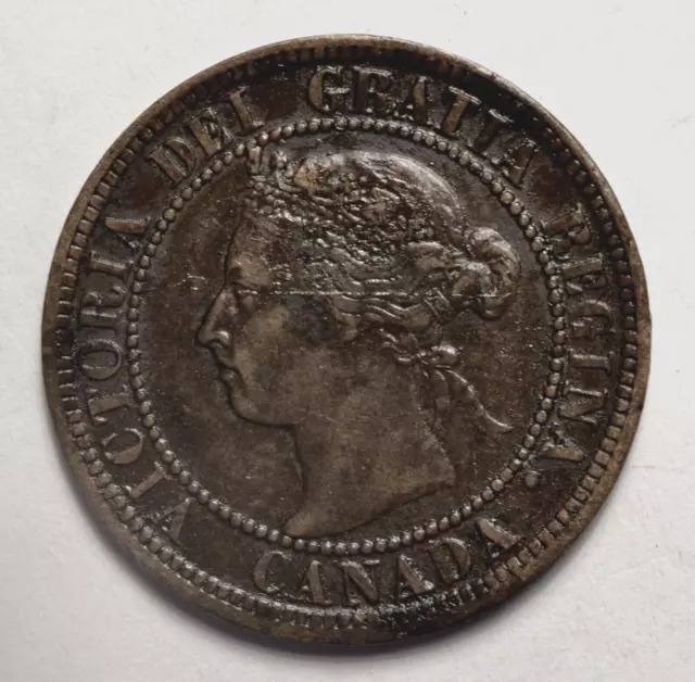 1899 Canada Queen Victoria Large Cent