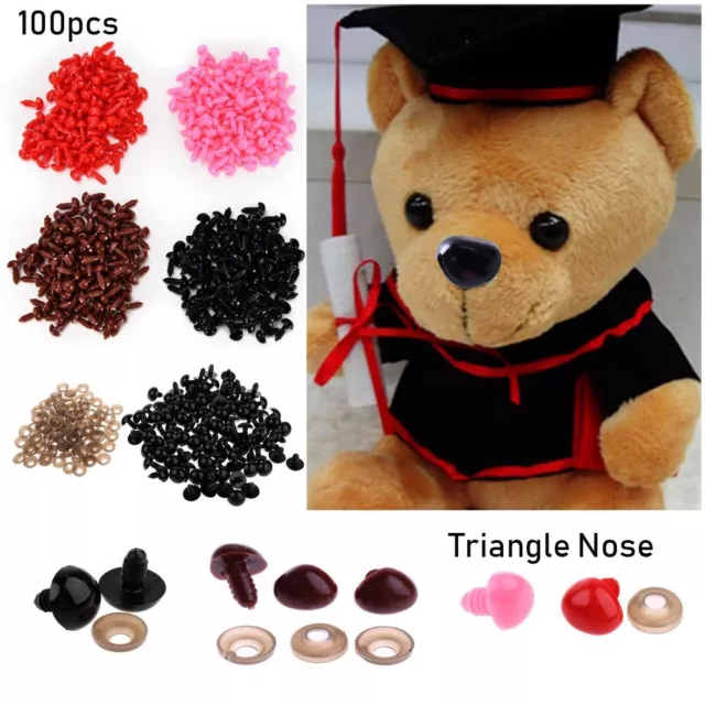 Plastic DIY Tool Toys Triangle Nose Dolls Accessories Doll Noses Safety Parts