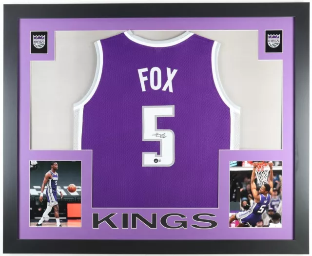 Sacramento Kings De'Aaron Fox Autographed Pro Style Purple Jersey BAS  Authenticated - Tennzone Sports Memorabilia