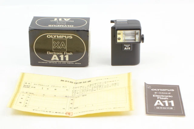 Boxed! [Near.MINT] Olympus A11 Flash for XA XA2 XA3 XA4 film camera From JAPAN