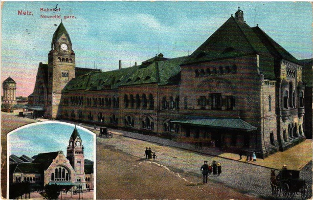 CPA AK METZ station - new station (454862)