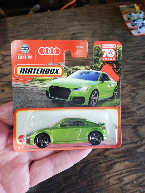 MATCHBOX AUDI TT RS CUT 2/100 70 years