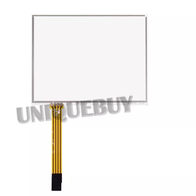 ETOP05-0045 Touch Screen Digitizer Glass Panel for Italy EXOR UNIOP 126*98mm