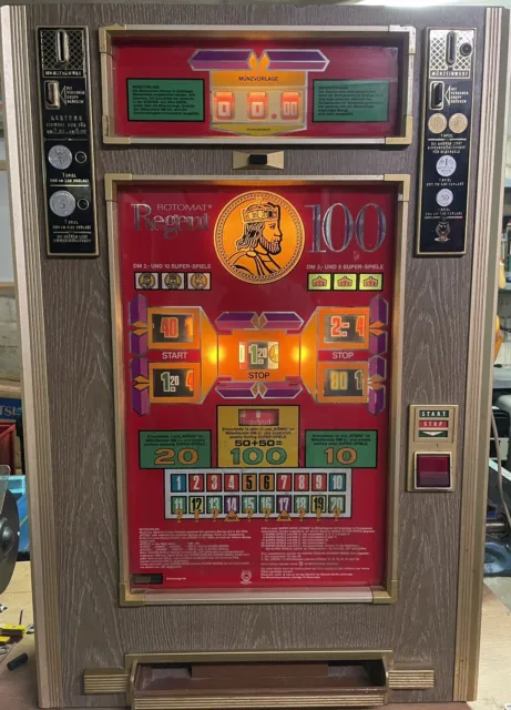 Rotomat Regent 100 Spielautomat aus den 70er Jahren