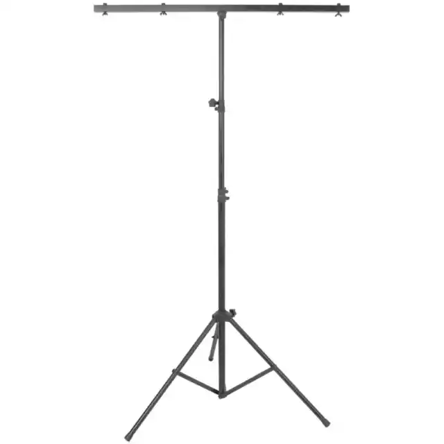 T-Bar Lighting Speaker Stand Portable Adjustable Tripod Stand 2m Height