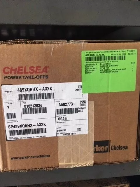 Genuine Chelsea/Parker PTO 489XQAHX-A3XK NIB  Wet Line Kit